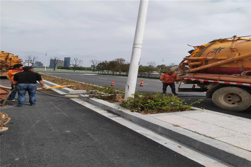尖山雨水管道清淤-污水管道清洗