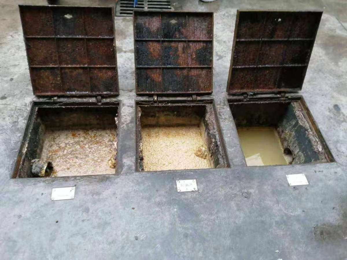 尖山清理隔油池-污水池清掏