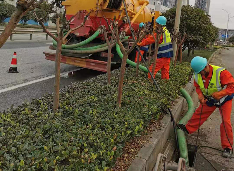 尖山市政管道清淤